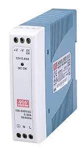 vivotek-mdr-10-12_00eq.jpeg. VIVOTEK 12V 10W Single Output Industrial DIN Rail Power Supply