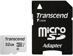59134340_1877508976.jpg. TRANSCEND 300S 32GB MICRO SD UHS-1 U1 CLASS10 - READ 95MB/S - WRITE 45MB/S WITH ADAPTOR -TLC