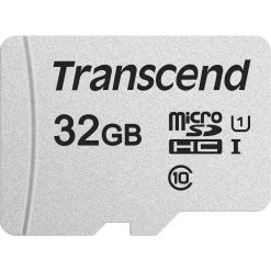 59134340_5144955894.jpg. TRANSCEND 300S 32GB MICRO SD UHS-1 U1 CLASS10 - READ 95MB/S - WRITE 45MB/S WITH ADAPTOR -TLC