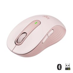 LOGI M650 910-006254 #1. Logitech Signature M650 Wireless Mouse - ROSE - BT