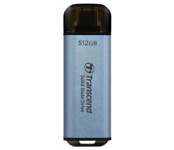 cfb2db549f65f4e68ba54f75b06646ca.jpg. TRANSCEND 512 GB ESD310C USB3.2 TYPE C (USB 10Gbps) OTG COMPACT PORTABLE SSD - Read 1050MB/s Write 950 MB/s -Baby Blue