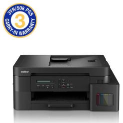 DCP-T830DW #1. Brother DCP-T830DW Ink Tank System 3-in-1 with wireless networking capabilities/ duplex printing (5YR / 50 000 Page Carry In Warranty)